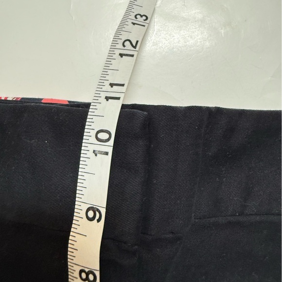 Loft The Riviera Black Twill Shorts Size 10 - Picture 7 of 8